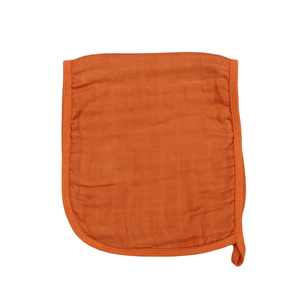 CA Babero para bebé, toalla, productos para bebé, de fibra de bambú, algodón puro, teñido de seis capas, color sólido