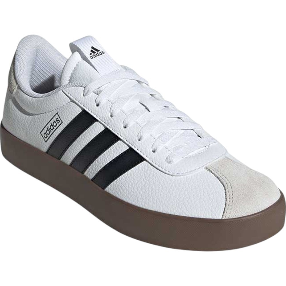 Zapatillas Adidas Vl Court 3.0 Blancas Negro Caramelo Id6285 Sneaker Casual  Hombre