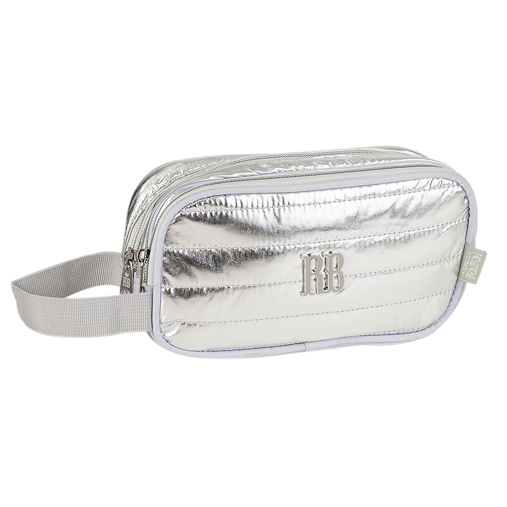 Clio Style x Rebecca Bonbon Estuche para lápices de gran capacidad, dimensiones 21x8x11 cm, doble compartimento y gran capacidad, apto para niños de 3 a 10 años, ideal para material escolar y regalo perfecto