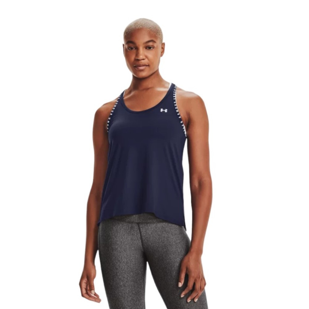 Camiseta Under Armour Knockout Tank Azul Marino 1351596-410 T Shirt
