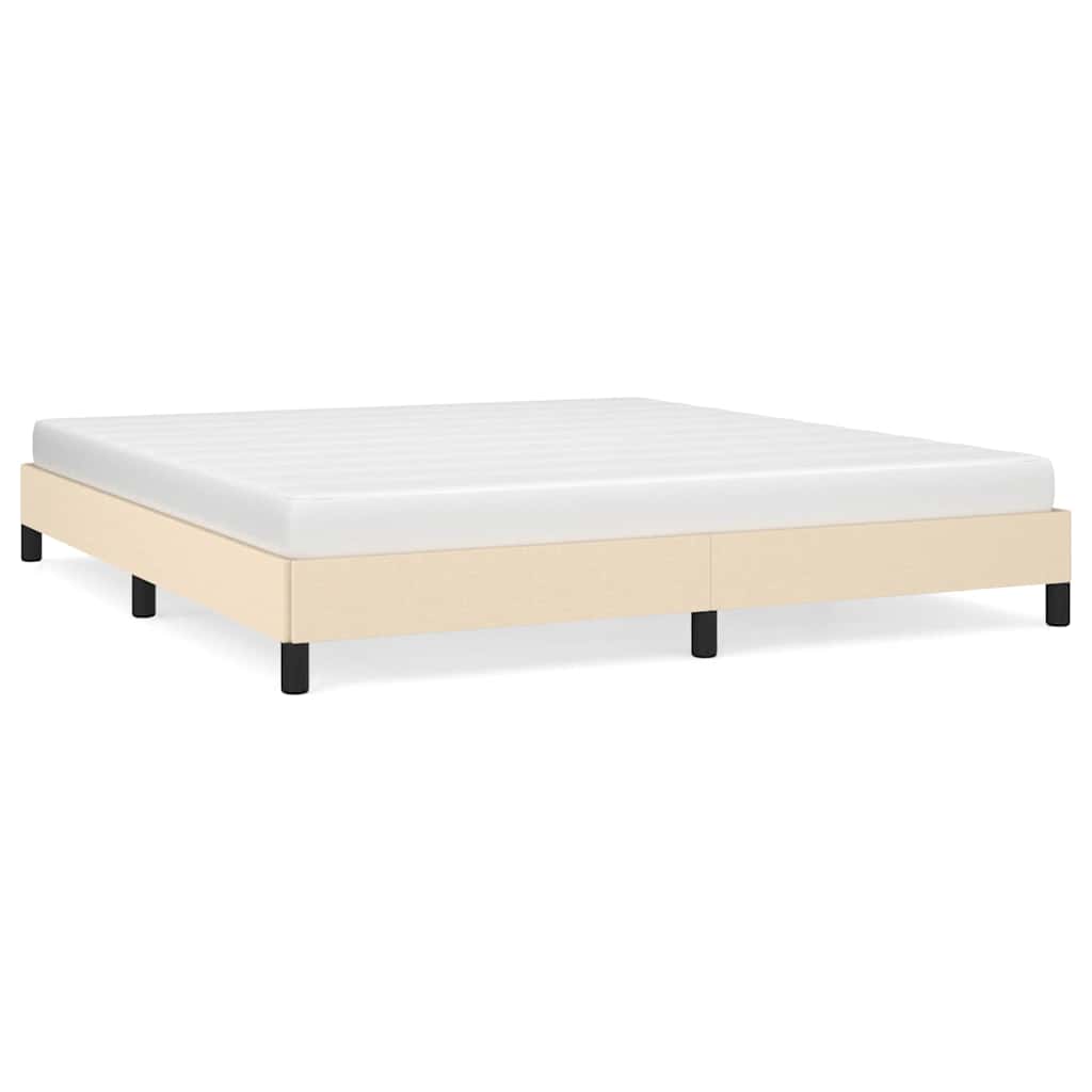 vidaXL Cama sin colchón de tela 160x200 cm Multicolor