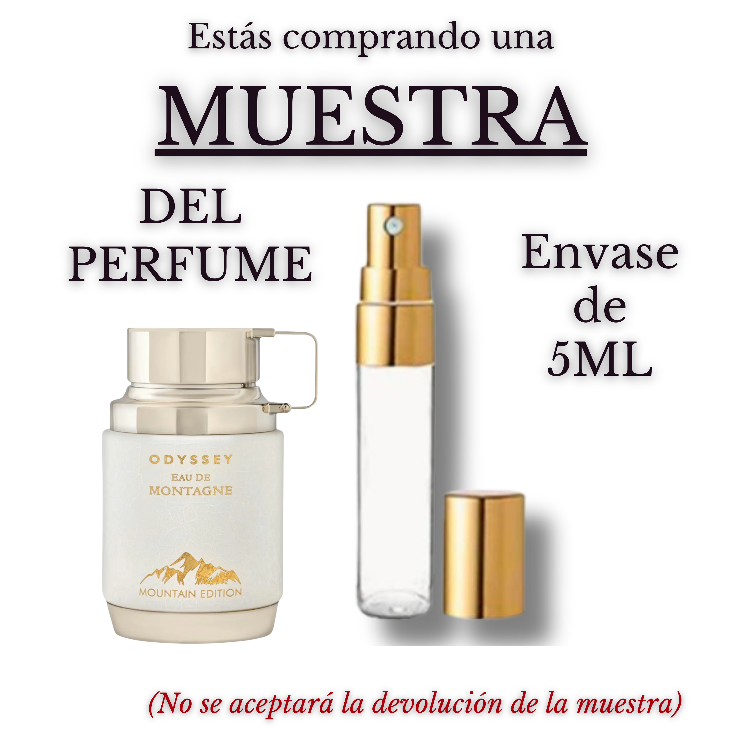 Odyssey Eau de Montagne Eau de Parfum Armaf  | Cálido, gourmand y sofisticado