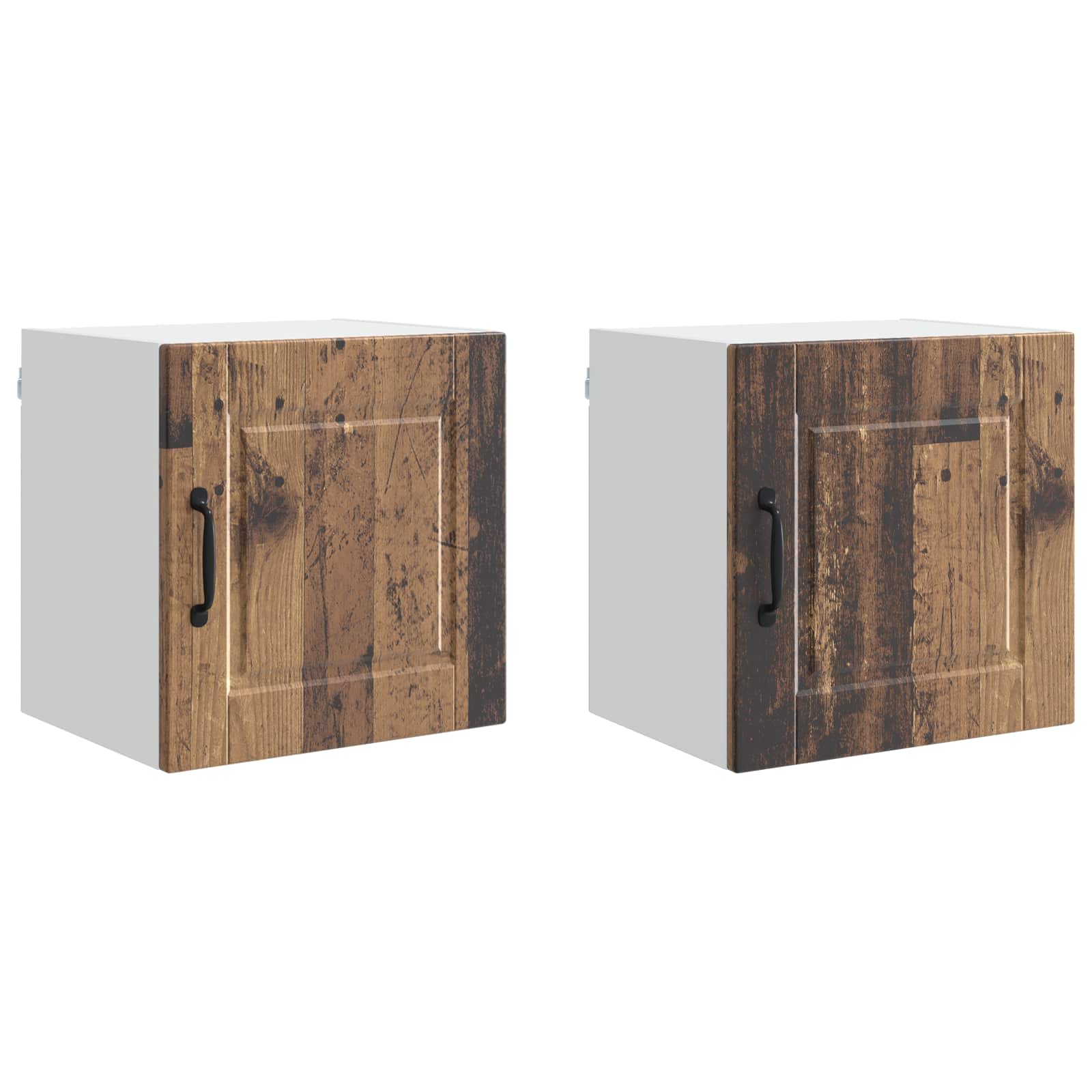 vidaXL Armario de Pared PORTO 2 uds. Madera de ingeniería 40 x 31 x 40 cm Multicolor