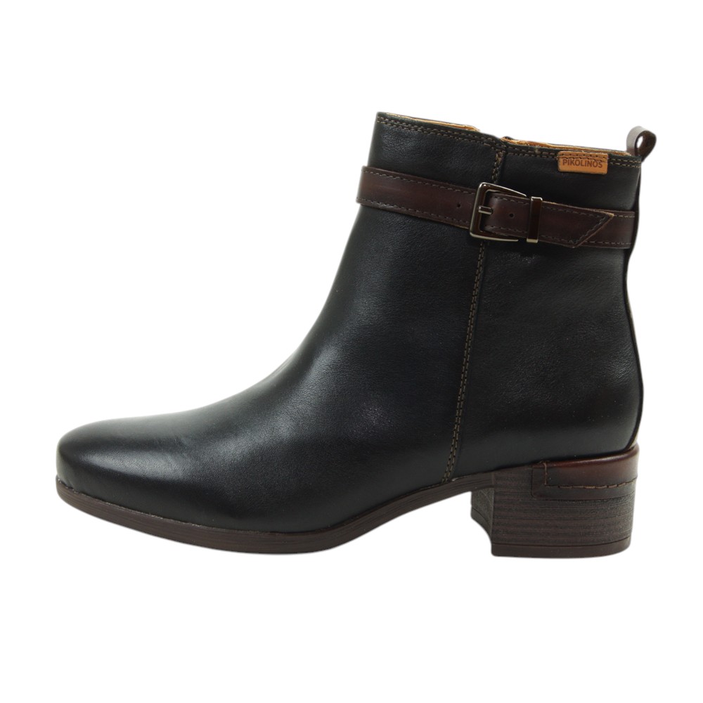 Pikolinos mod. 8622 botín para mujer en piel natural, cremallera
