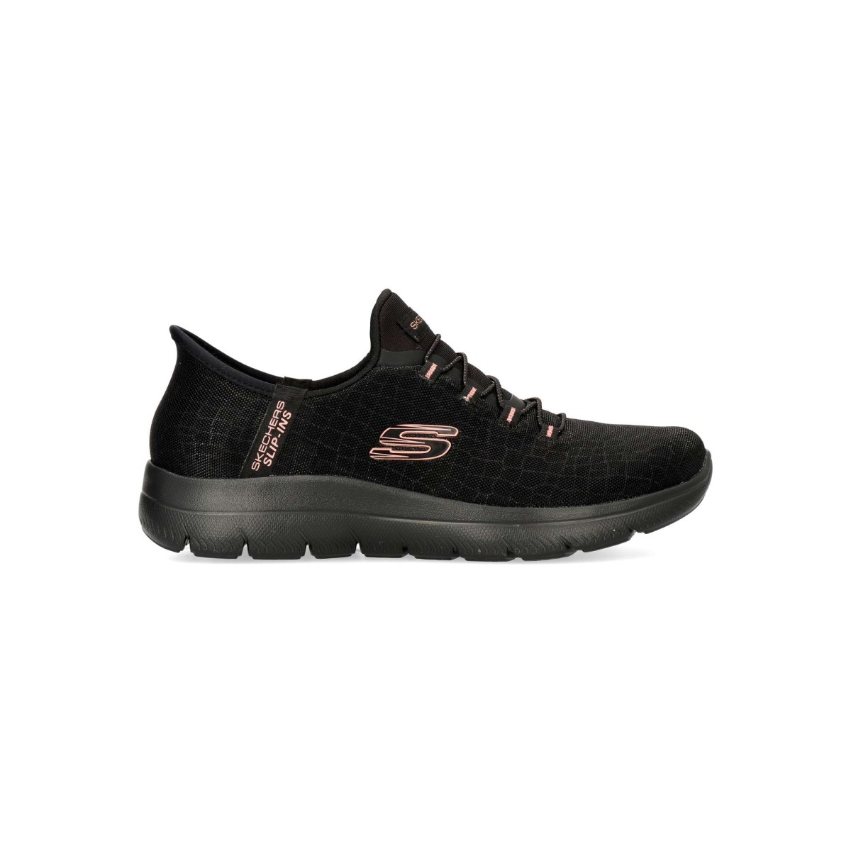 Skechers - Zapatillas Slip-ins Summits Classy Night para mujer con tecnología Heel Pillow™ y plantilla Air-Cooled Memory Foam®