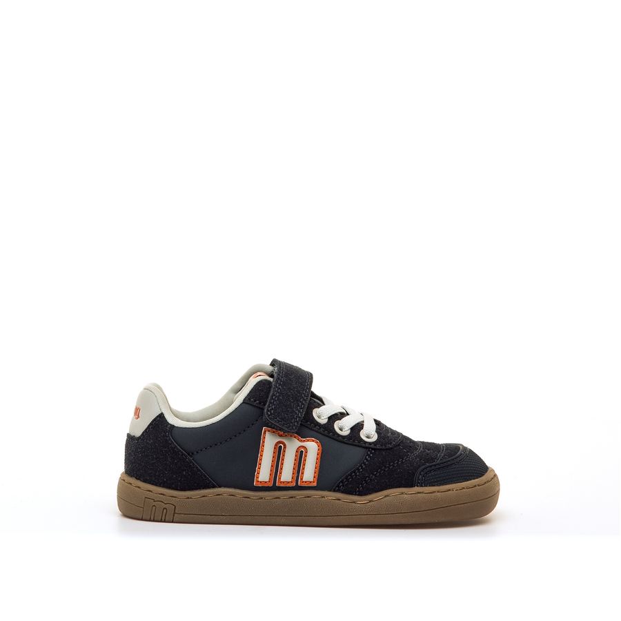 Zapatillas Barefoot Infantiles Mustang Free 49024 Azules con Puntera Ancha y Zero Drop