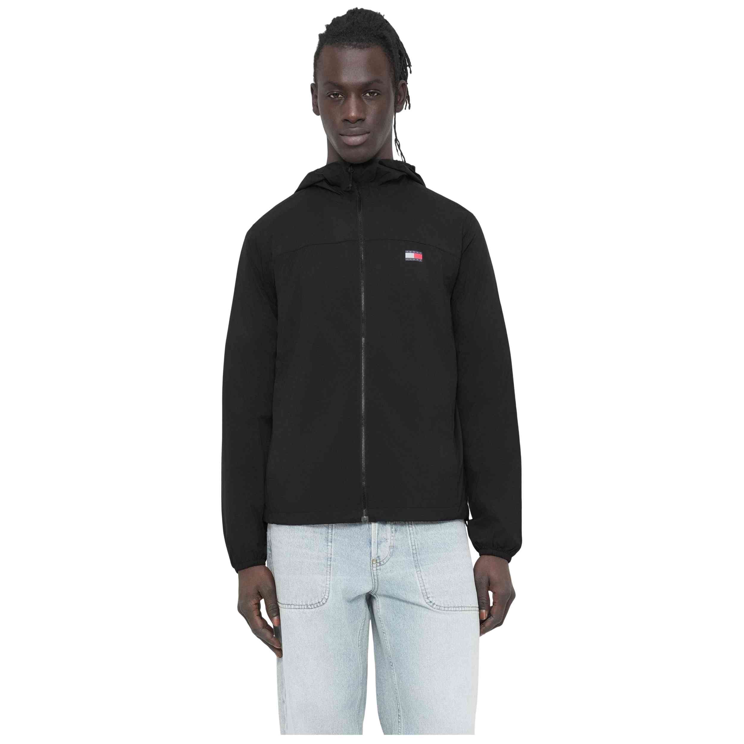 Sudadera Con Capucha Tommy Hilfiger modelo TJM OUTDOOR SHELL JACKET EXT para Hombre en color Negro