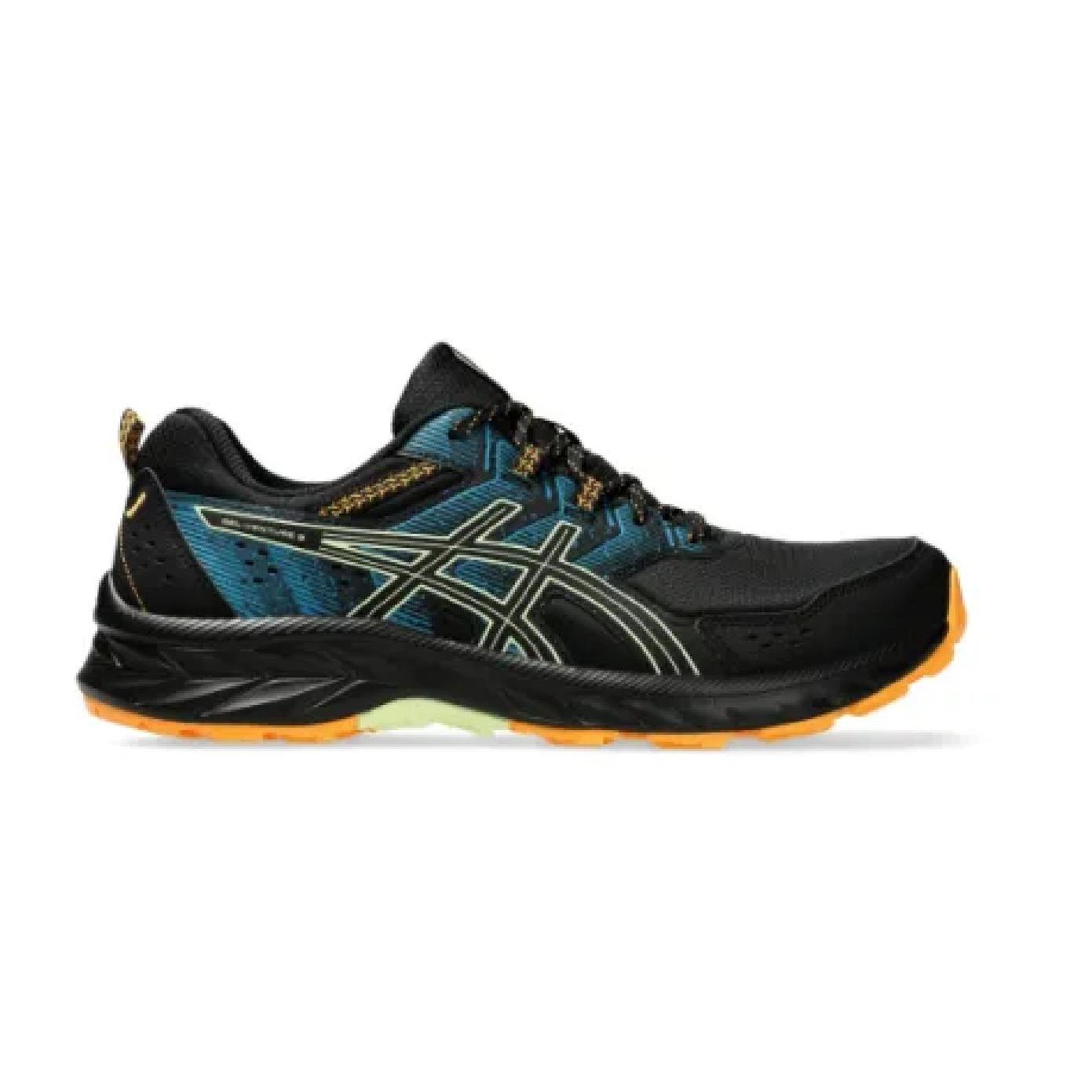ASICS GEL VENTURE 9 TRAIL NEGRO/AZUL/NARAN 009