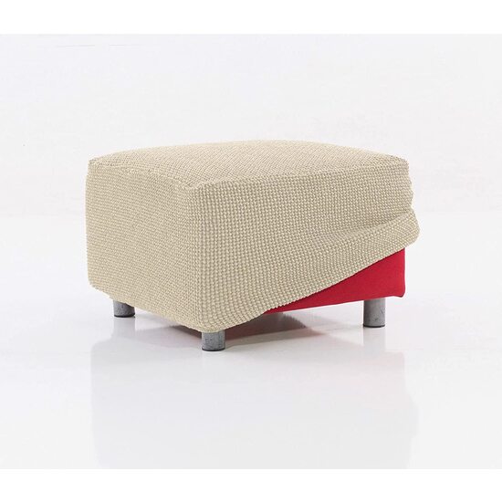 MAXIFUNDAS FUNDAS DE SOFA & CHAISE LONGUE  Funda de Puff Relive: Elasticidad Superstretch y Confort Máximo para Todo Tipo de Puffs - Funda de Puff Tacto Suave, Fácil Mantenimiento, Antimoho, Ideal para tu Sofá y Decoración - Funda Puff 100% Made in Spain