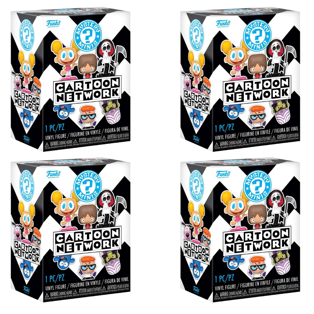 Funko Mystery Mini Cartoon Network Figura Aleatoria  X 4 Unidades Figura Coleccionable
