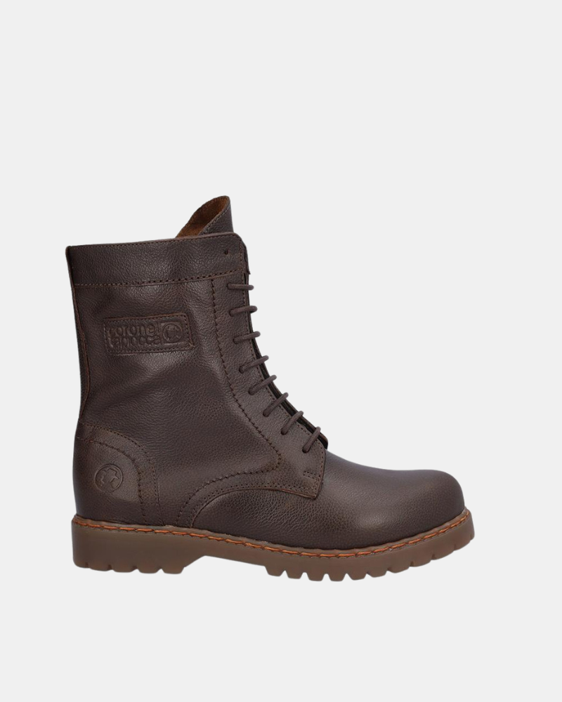 CORONEL TAPIOCCA C2468 38 Botas Militares Mujer Marrón