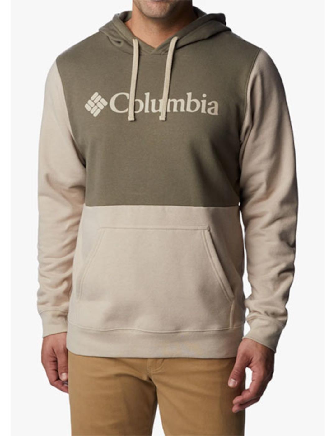 Columbia Sudadera Trek Colorblock Hombre Fosil