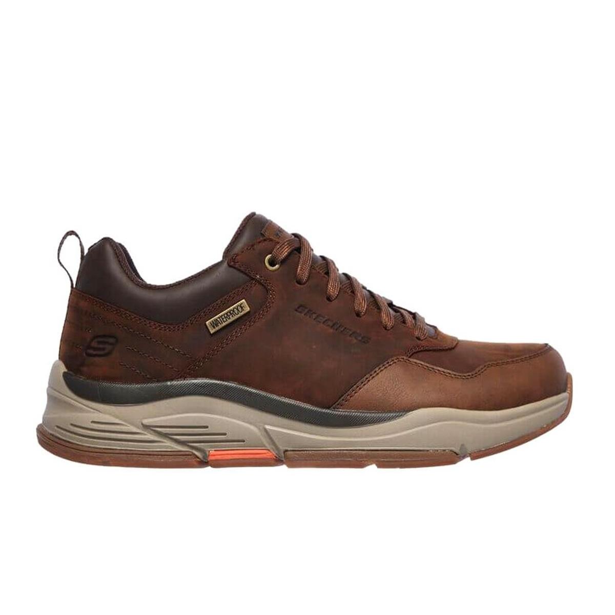 Deportivo Waterproof Hombre Skechers 210021 Marron