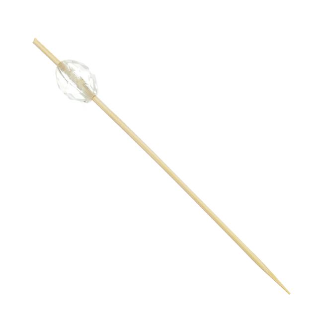 MONOUSO | Pinchos de Bambú Diamante 9cm en caja (100 Uds)