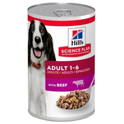 Hill's Comida Húmeda Science Plan de Vacuno para Perros - 370 GR