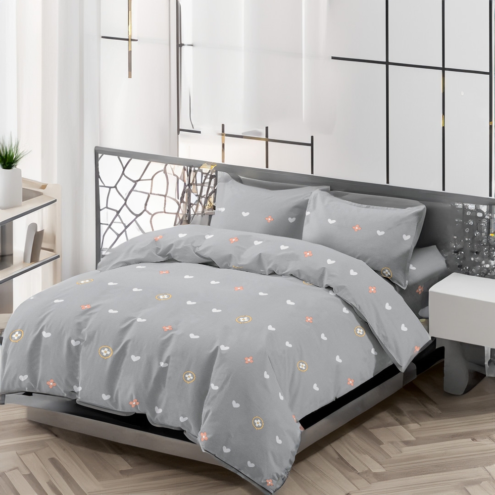 PLUSHOME Juego Funda Nórdico Cama 90-180cm 3 o 4 Piezas Poliéster 100% Microfibra