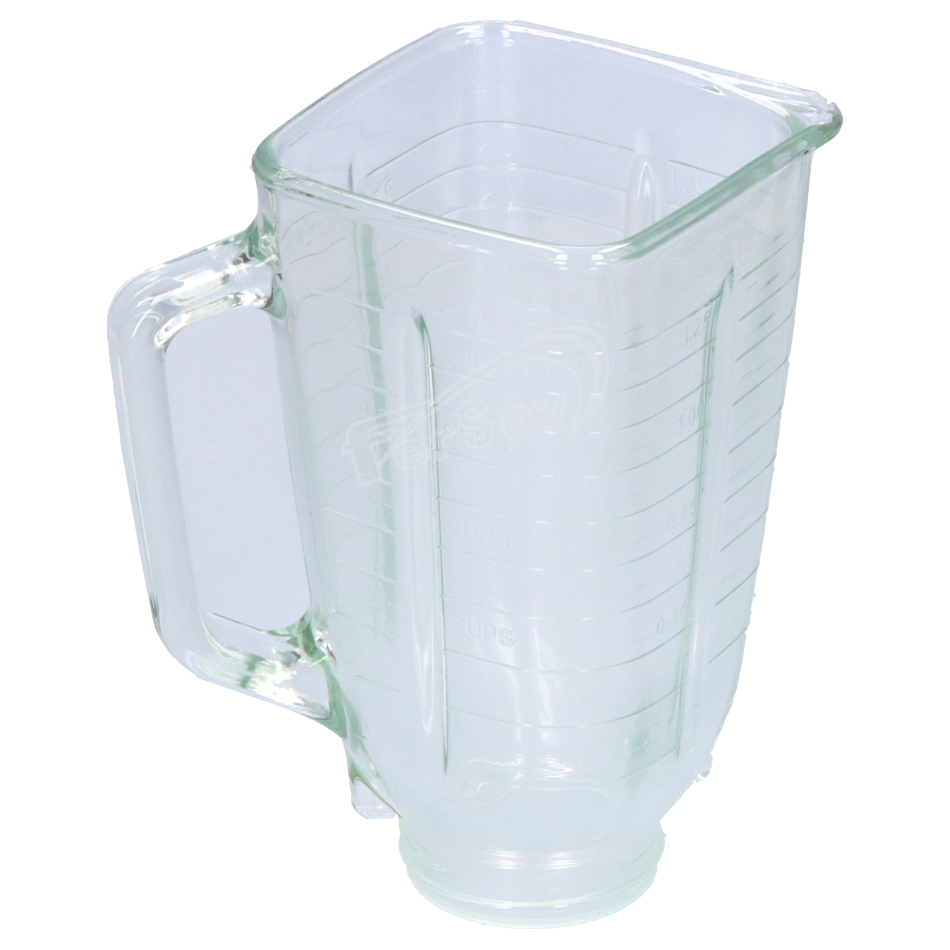 Jarra Vidrio cuadrada sin tapa adaptable Oster 1,25 Litros. 5 tazas OSTER-OBL168X