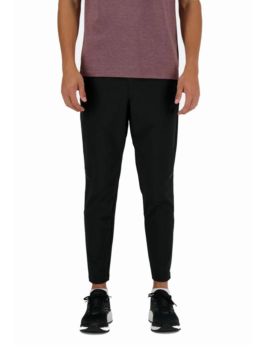 New Balance Pantalón Deportivo Negro Tenacity Stretch