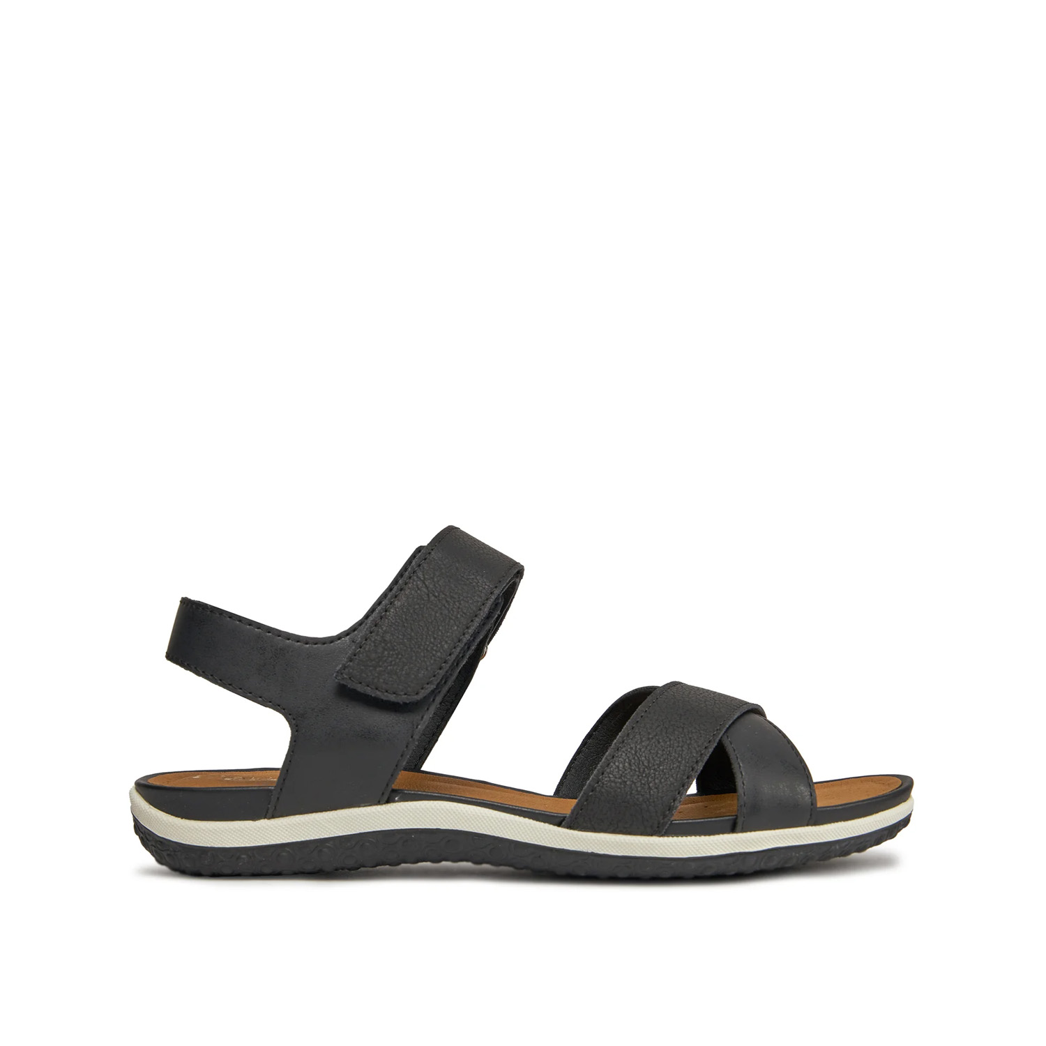 D45R6B-C9999 Geox-Sandalia Negra