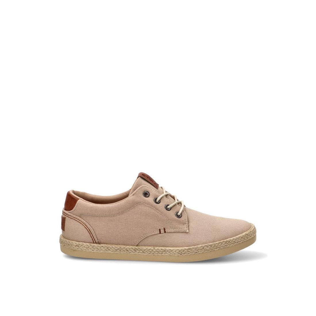 ZAPATILLA LONA CORDONES VENTUOSO 82046, ETIKA HOMBRE, TAUPE