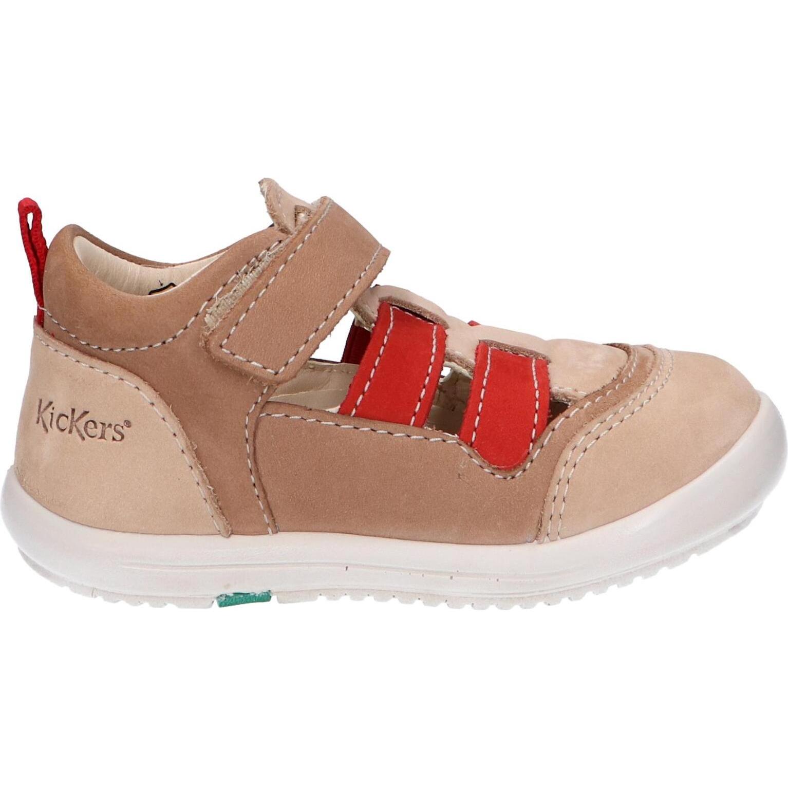 Kickers girl and boy shoes 894590 -10 klony 113 beige rouge