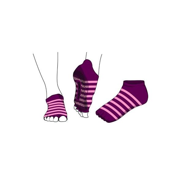 CALCETINES PILATES JOHN SMITH C-20201-GRANATE