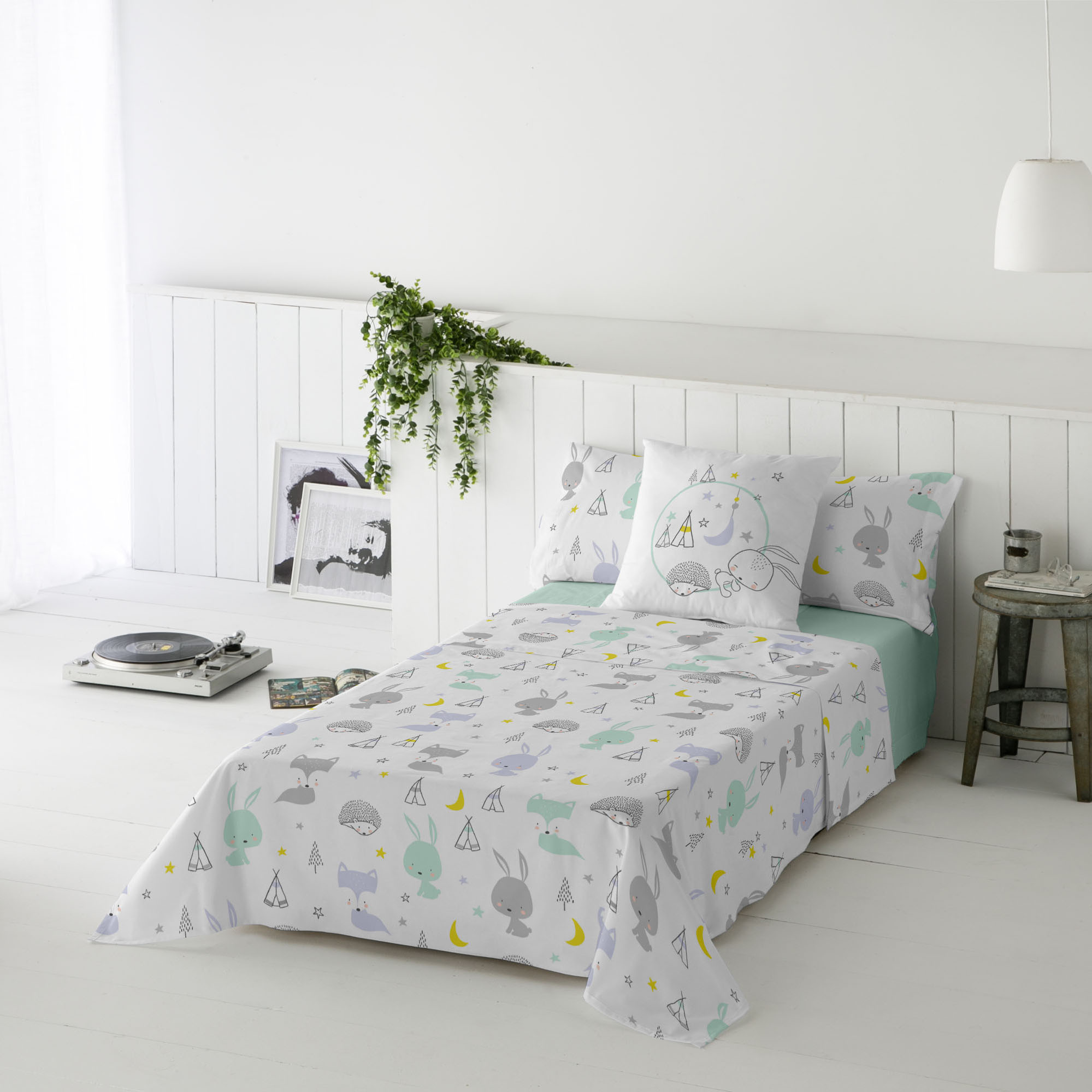 COOL KIDS - Juego de Sábanas Infantil Estampado - 100% Algodón Extrasuave - 17 Modelos Disponibles - Cama 90/105 cm - Fabricado en España