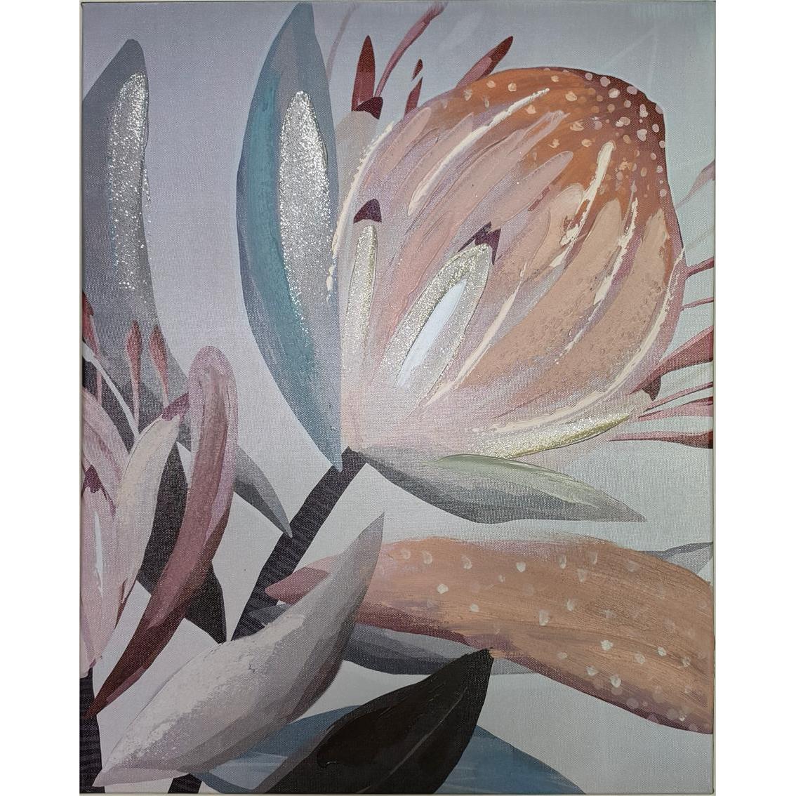 Factory cuadros Cuadro lienzo pintura original Flor 77  40x50cm Cuadro decoración pared Cuadros Decoracion Salon Cuadros Para Dormitorios Moderno / cuadro pintado a mano