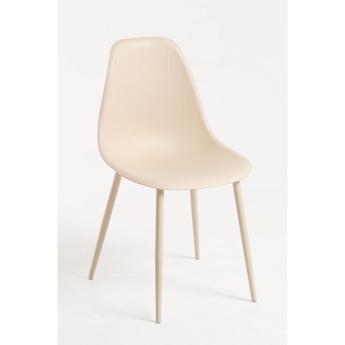 Regalos Miguel - Packs Sillas Comedor - Pack 6 Sillas Mykle Total - Blanco