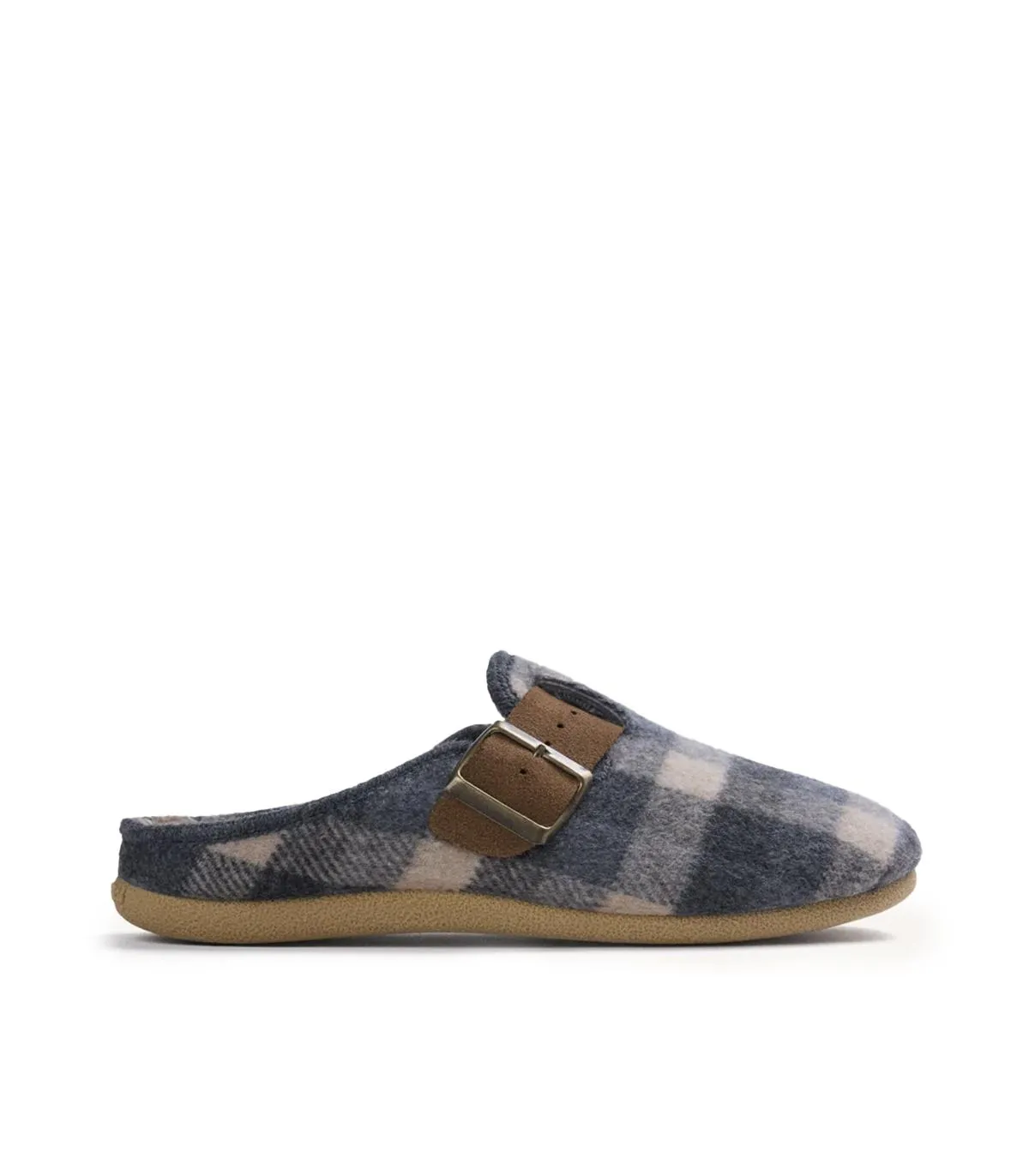 Zapatillas de casa tipo zueco Gioseppo 80952 GRIS con hebilla para mujer601390010