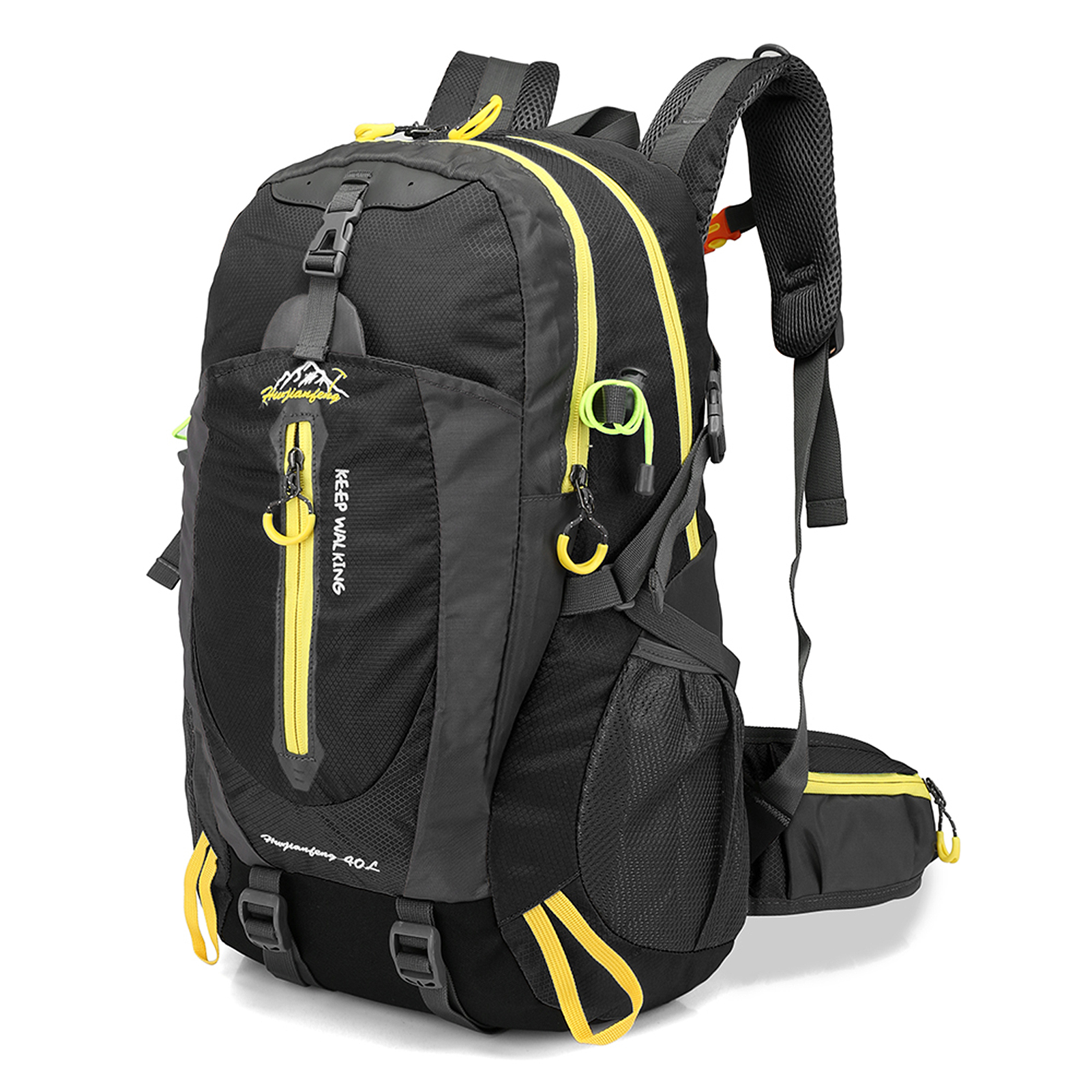 TK Mochila De Viaje Resistente Al Agua 40L Para Hombres Y Mujeres Mochila De Escapada Con Portátil Para Acampar Senderismo Y Escalada