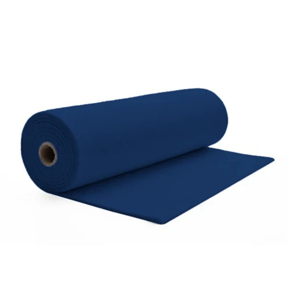 Arquiservi - Moqueta Ferial Azul Noche Ignífuga en Rollo – Ideal para Eventos, Ferias y Stands