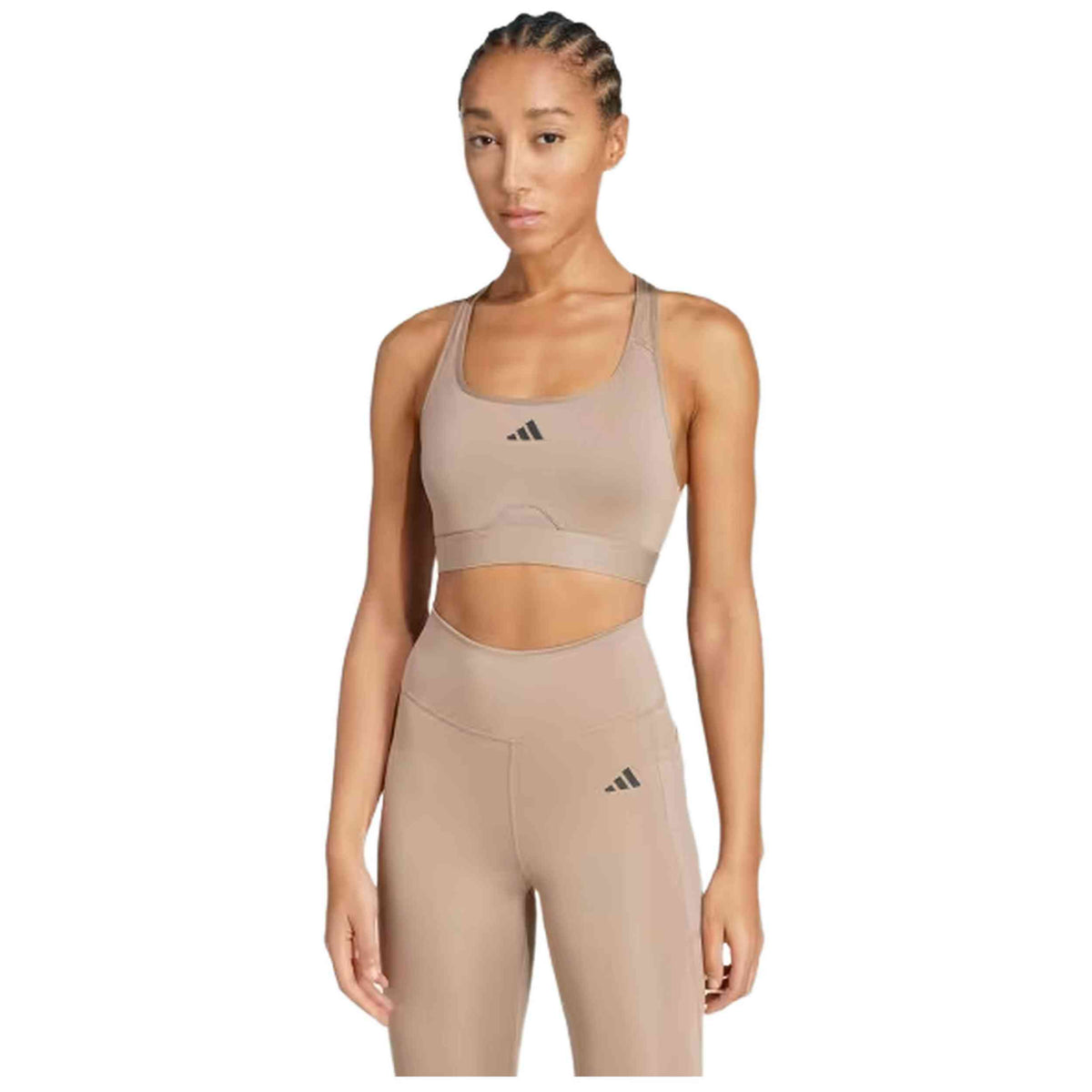 Adidas TOP modelo PWRCT BRA en color Marron
