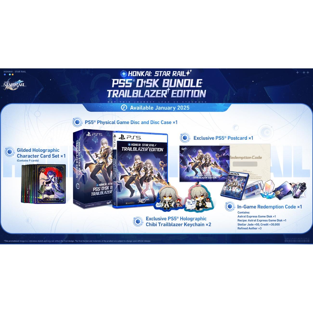 Honkai Star Rail Trailblazer Edition - Playstation 5 - Nuevo Precintado - PAL España