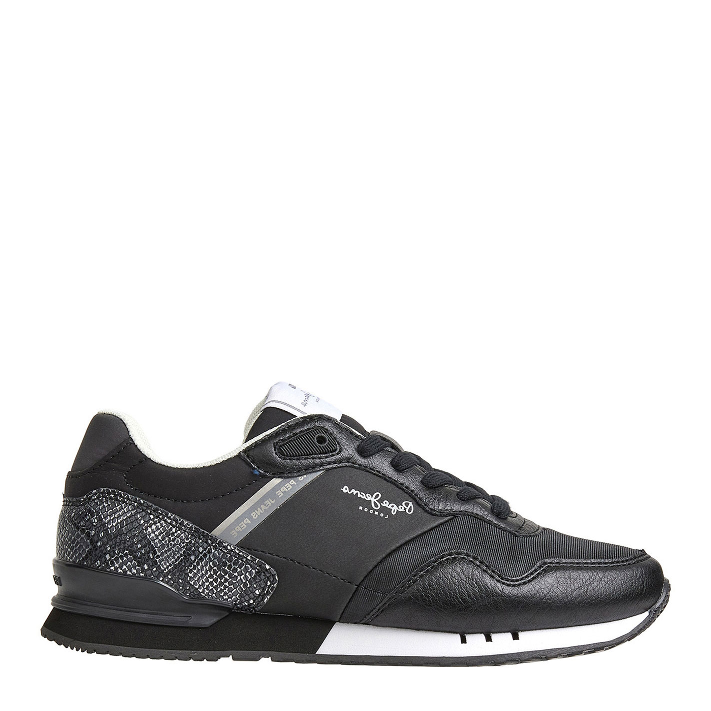 Pepe Jeans Zapatillas London Rider Negras PLS31526-999 , para Mujer