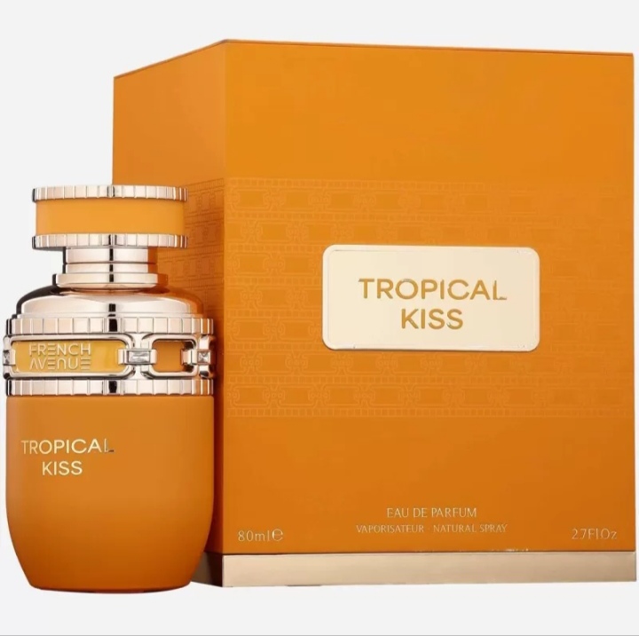Fragrance world Perfume Tropicál Kiss 80ml - Fragancia Francesa de French Avenue