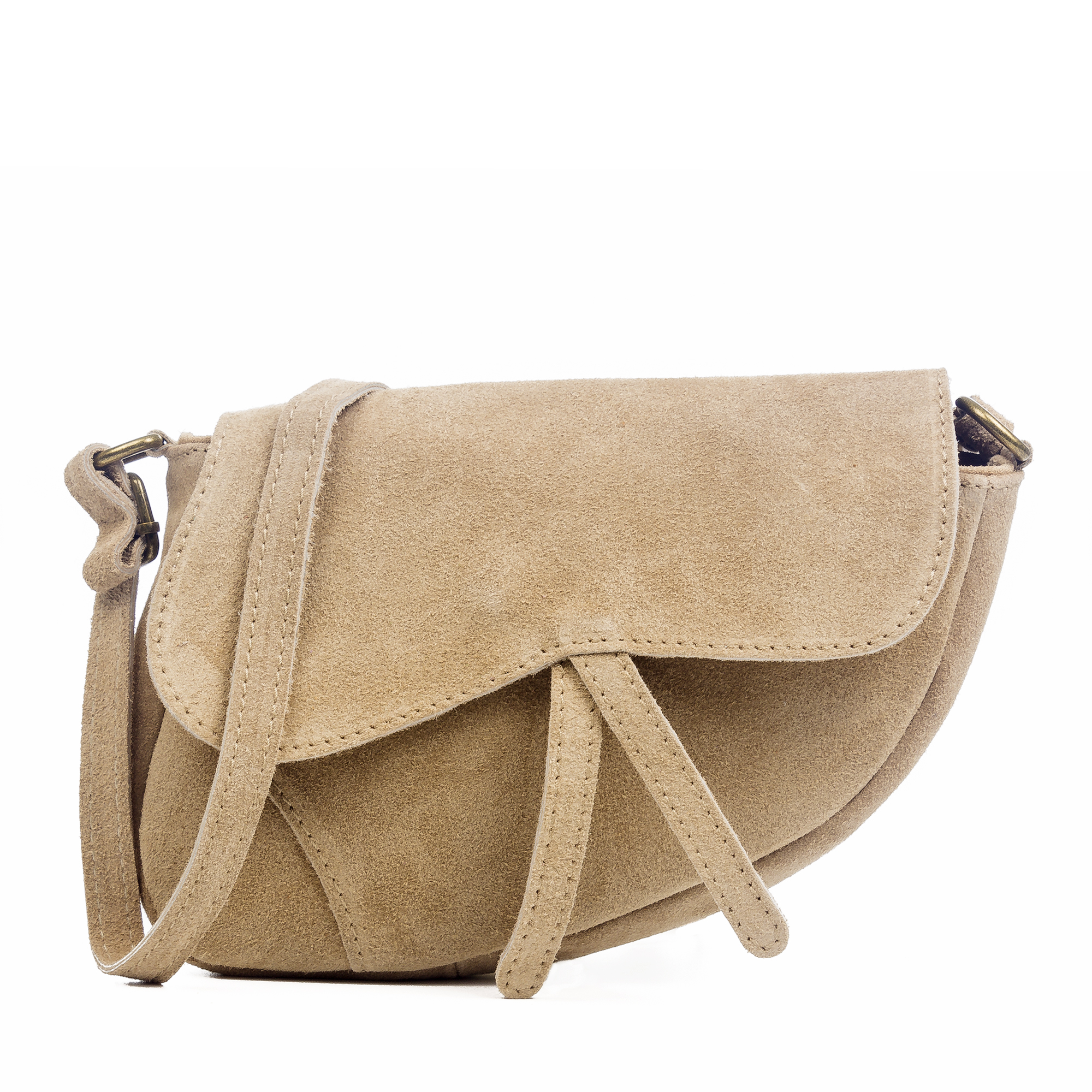 Firenze Artegiani. Susanna Bolso bandolera Mujer.Piel auténtica Gamuza . Made in Italy. Vera Pelle Italiana.