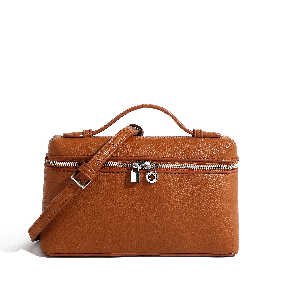Bolso bandolera para mujer, confeccionado en piel vegana, un bolso pequeño y elegante