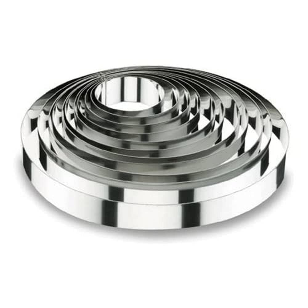 MOLDE ARO REDONDO 24x4,5 CM. INOX
