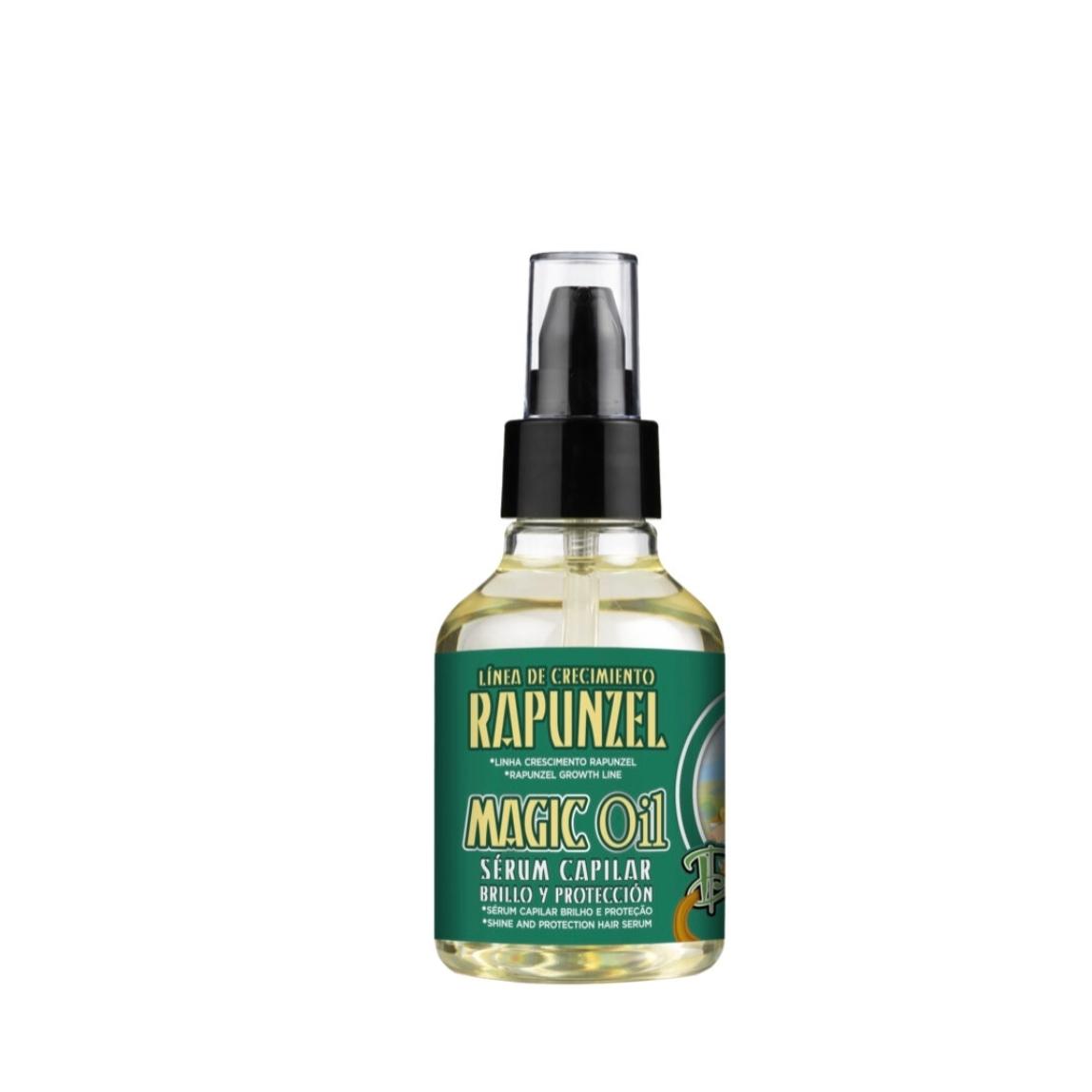 Dona Flora Rapunzel Magic Oil Sérum 100ml – Serum Capilar Brillo Suavidad Antifrizz Aceite Ligero Cabello Dona Flora Crecimiento