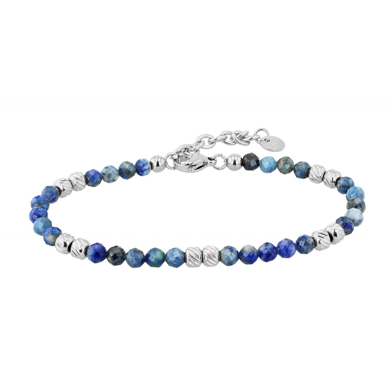 Akzent® Pulsera "Willow" em Aço Inoxidável e Pedras Naturais - 0646