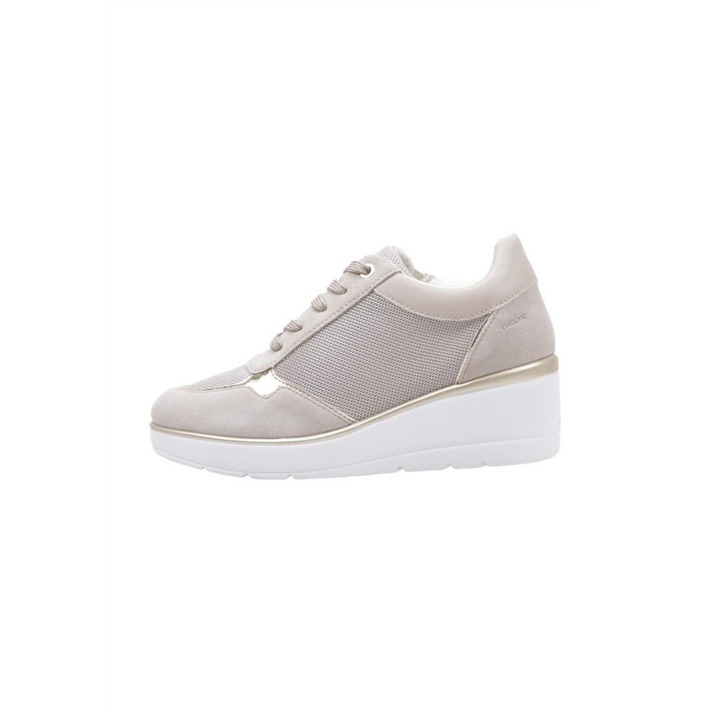 Geox D ILDE A Deportivas Plataforma mujer Marrón
