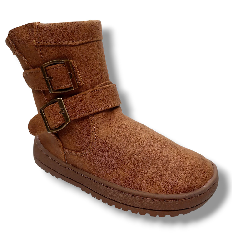 Mustang Botas niña 49314 C56887 PANAMA CAMEL calzado niños Winter ROYALE CORDONETS