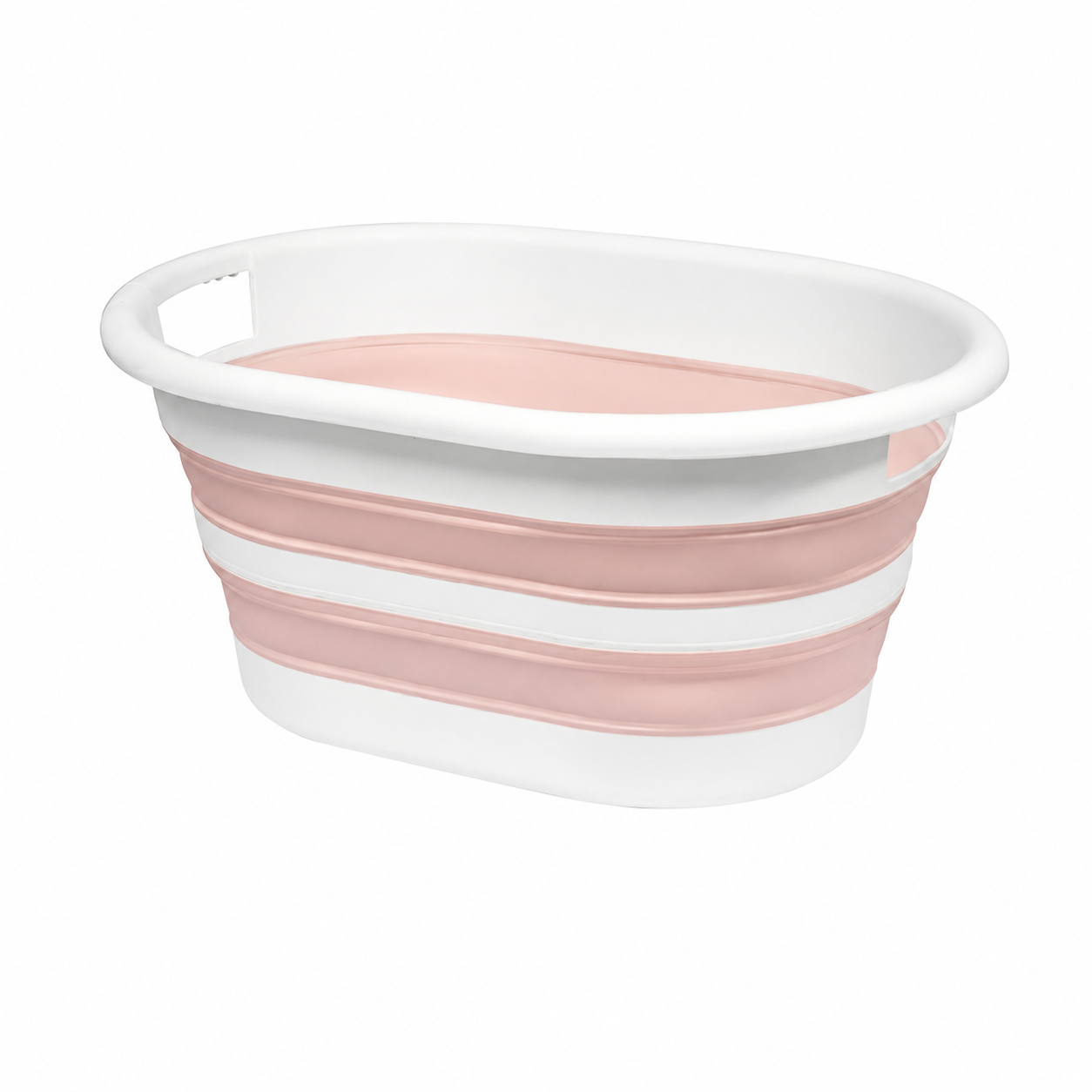 Cesta y Cubo Plegable de Silicona para Lavandería y Hogar, Modelos de 8,5 L, 12 L, 25 L y 38 L, Gris o Rosa