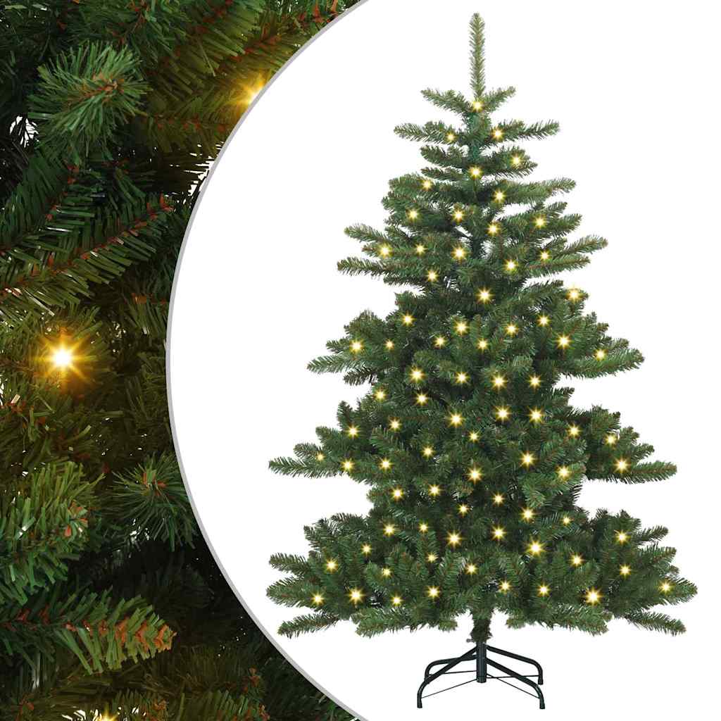 vidaXL Árbol de Navidad artificial Multitalla con ramas articuladas Verde