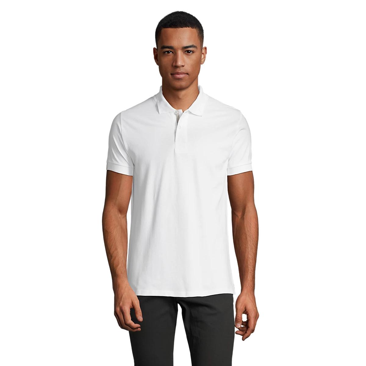 Polo de Manga Corta de Bicolor Premium SOL'S PORTLAND MEN