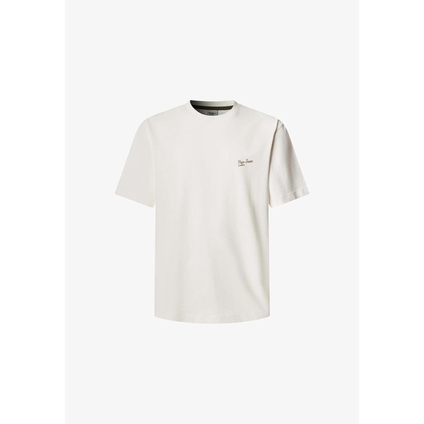 Camiseta Hombre Pepe Jeans Cuello Redondo Estampada | 100% Algodón PE122O0TN-A11