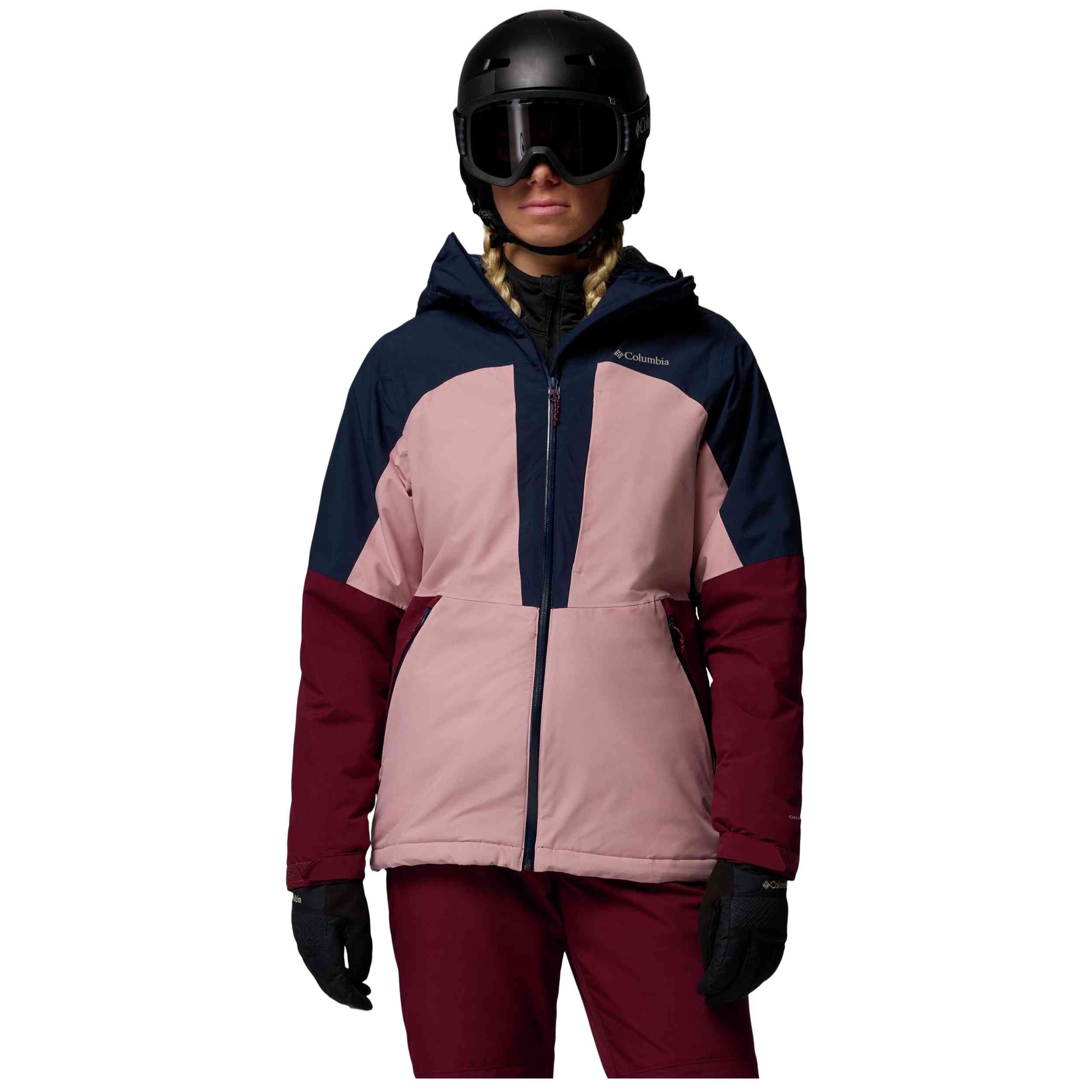 Chaqueta Columbia modelo Chaqueta con capucha Columbia Liftline rosa azul marino mujer para Mujer en color Rosa