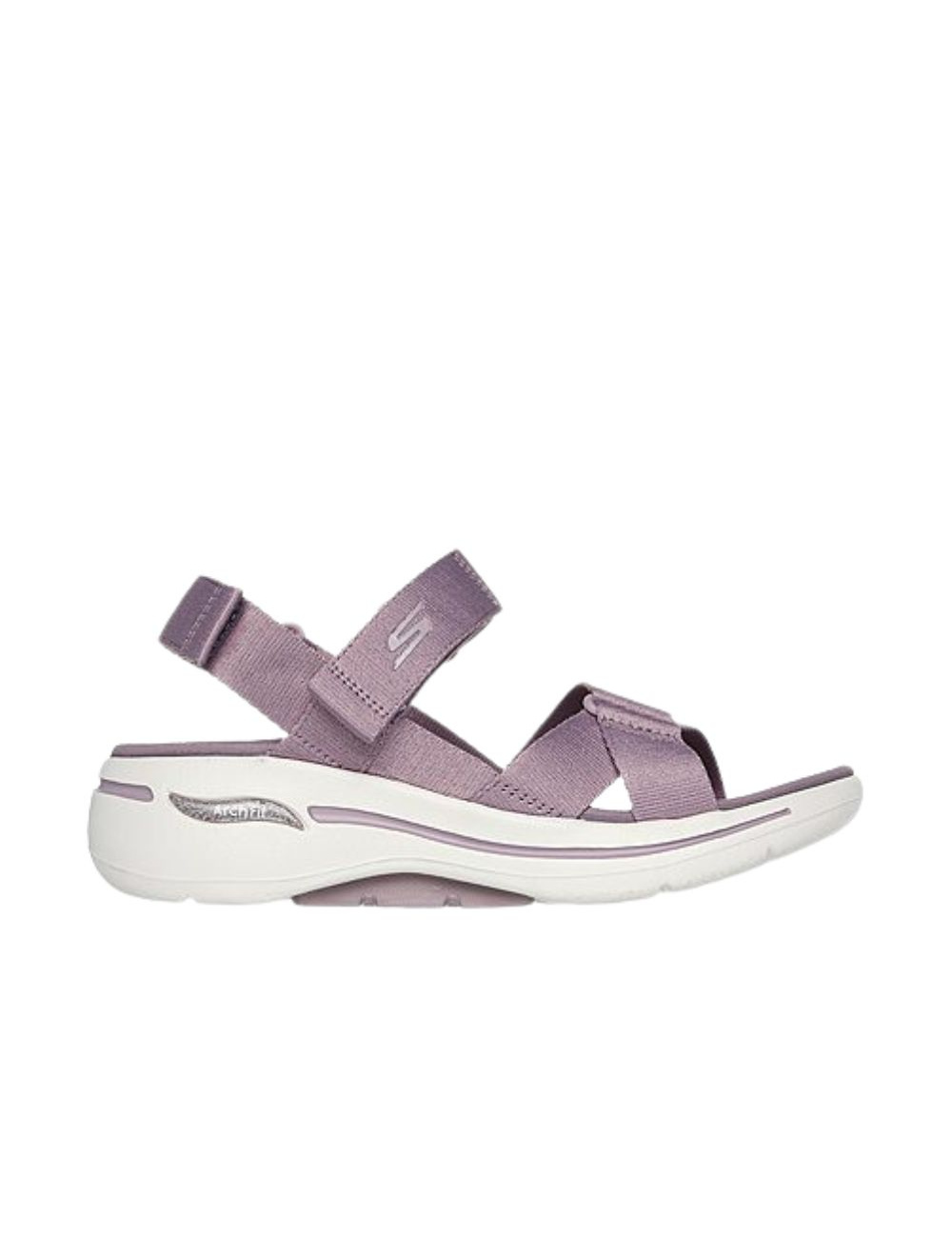 SKECHERS SANDALIA GO WALK ARCH FIT SAN 140808 LAV MUJER