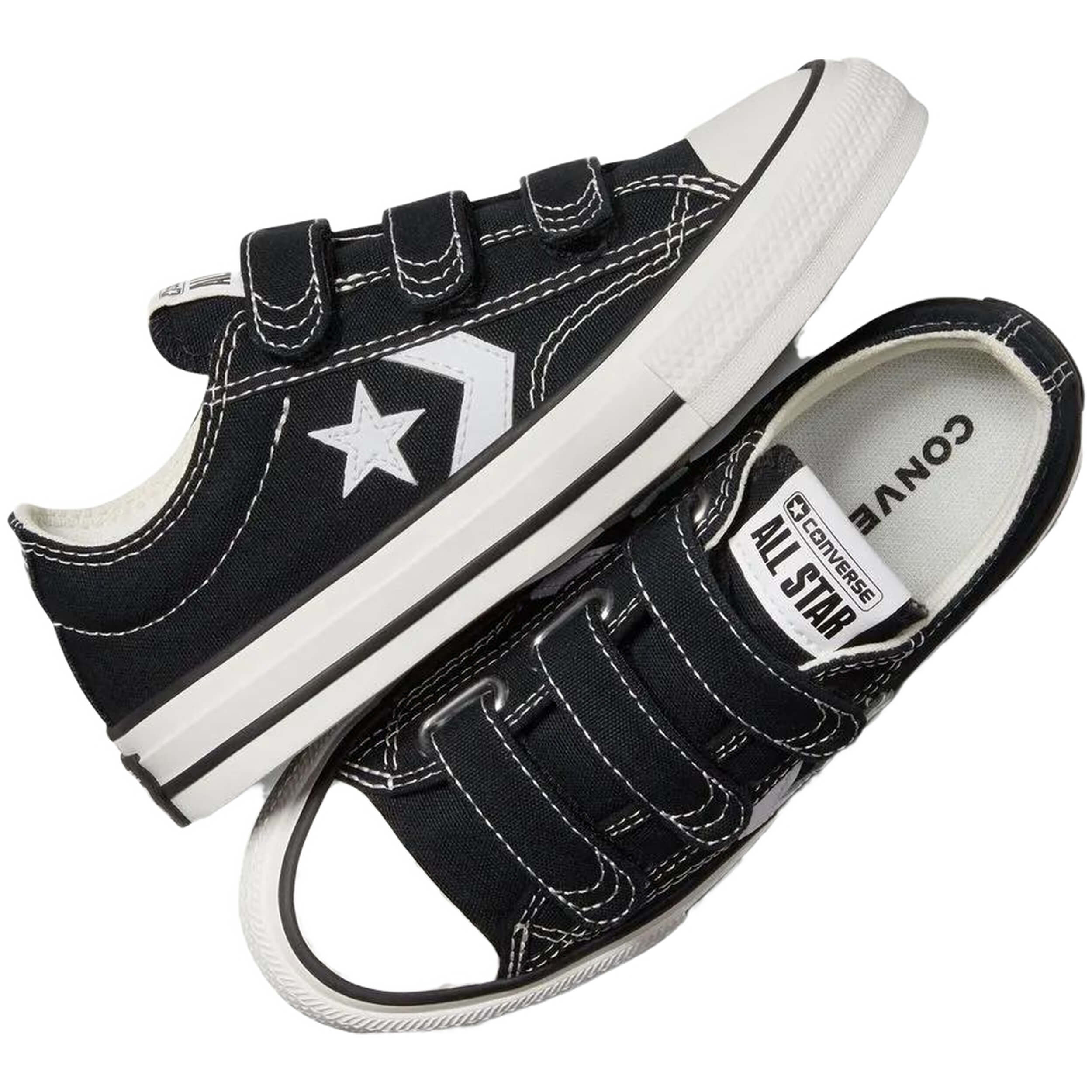 Calzado Sportswear marca Converse modelo A06892C para kids en color negro